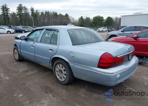 2005 Mercury Grand Marquis Ls/Lse из США, поврежденный, VIN 2MEFM75W85X669256